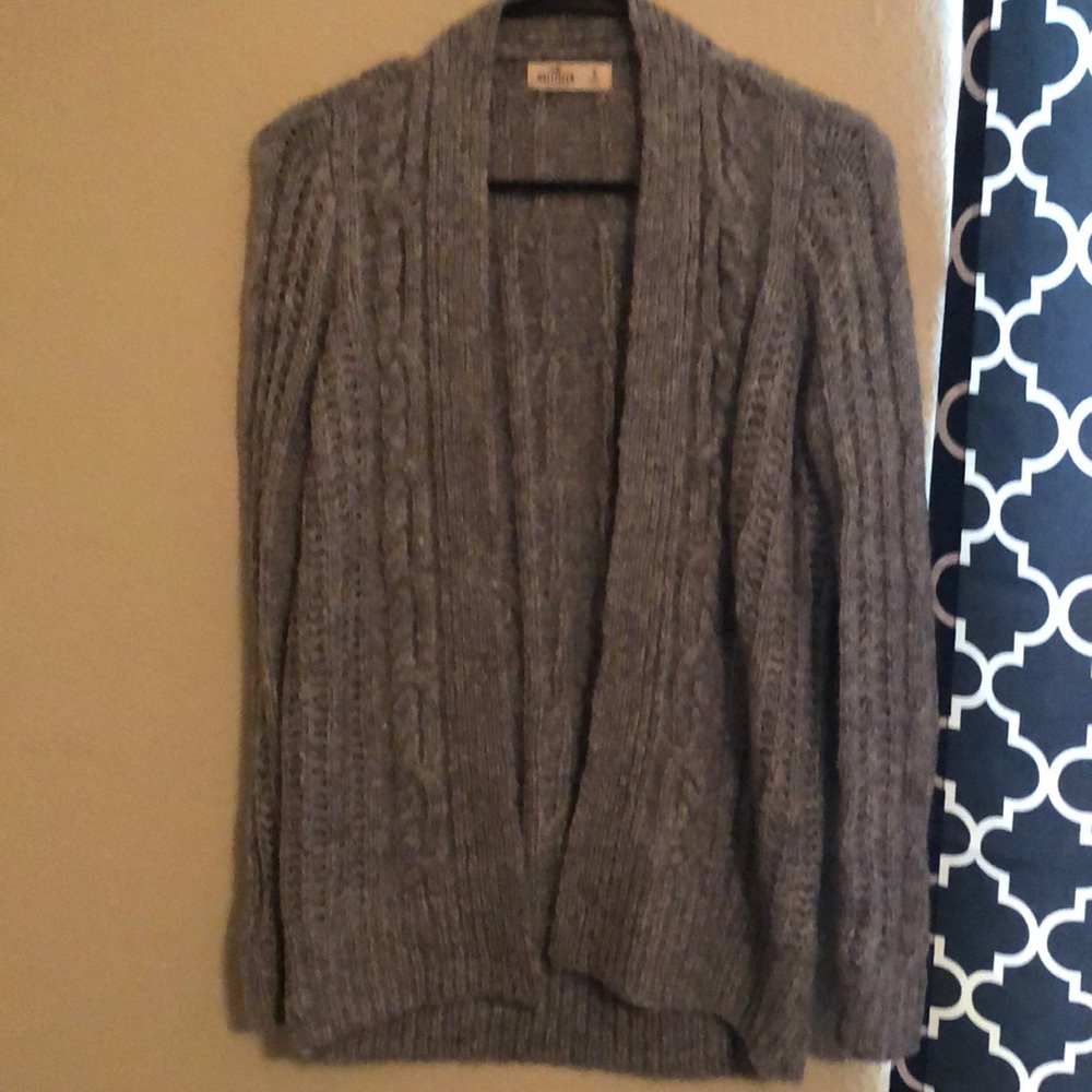 Hollister open knitted sweater